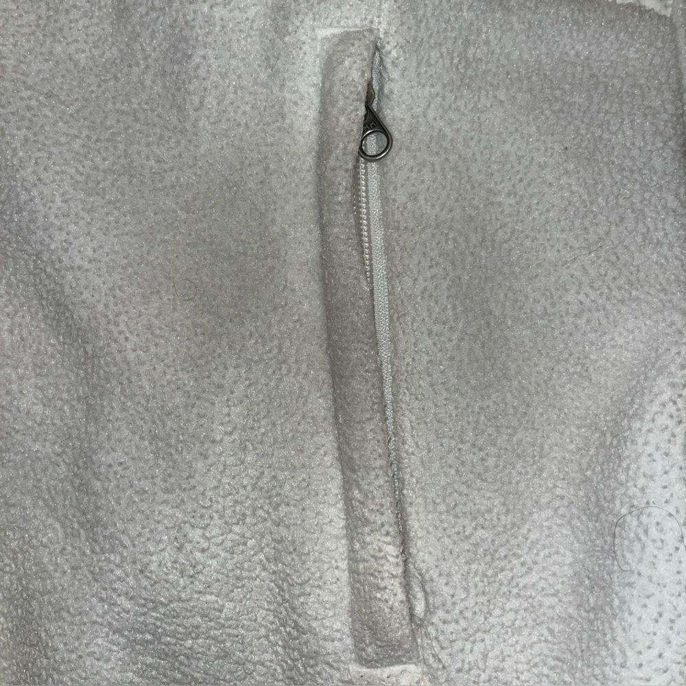 The North Face POLARTEC FLEECE Full Zipped Drawstring Toggle Waist Teddy Jacket - Picture 7 of 15